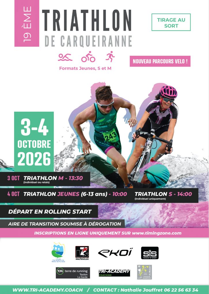 TRIATHLON DE CARQUEIRANNE 2026